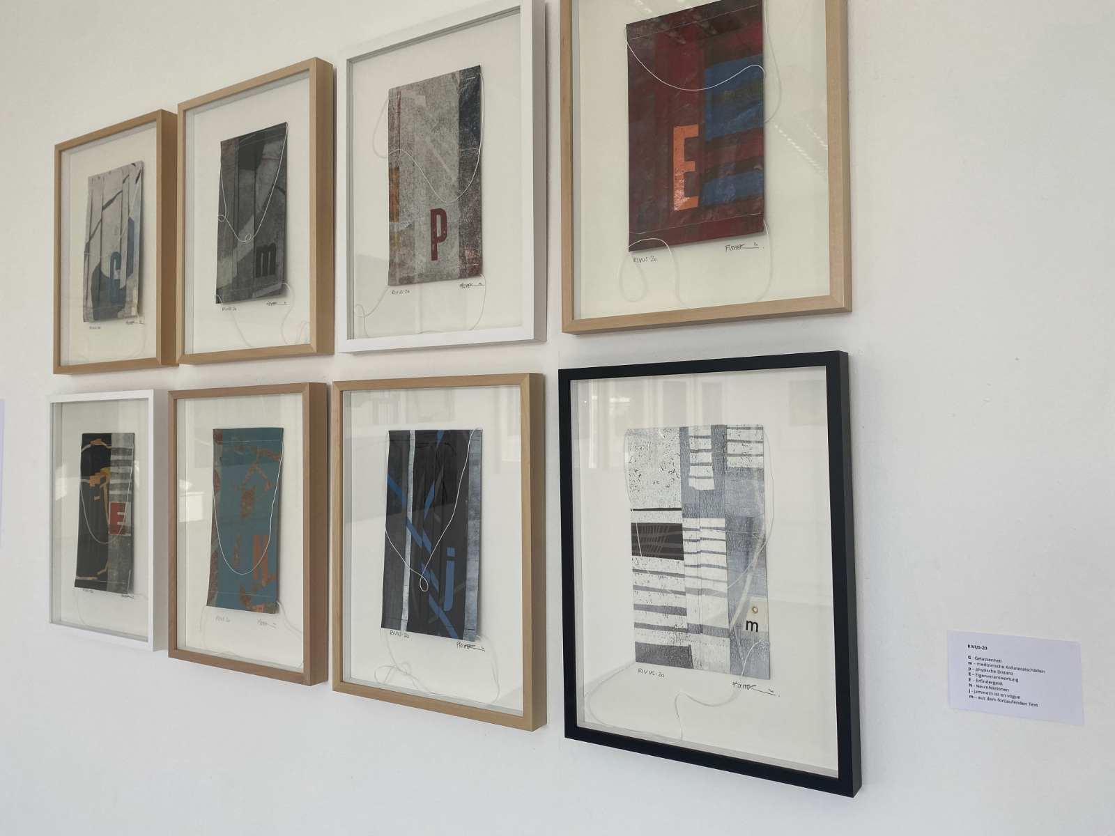 Druck-Grafik, Ausstellung von Antje Fischer in der Kunstakademie Esslingen